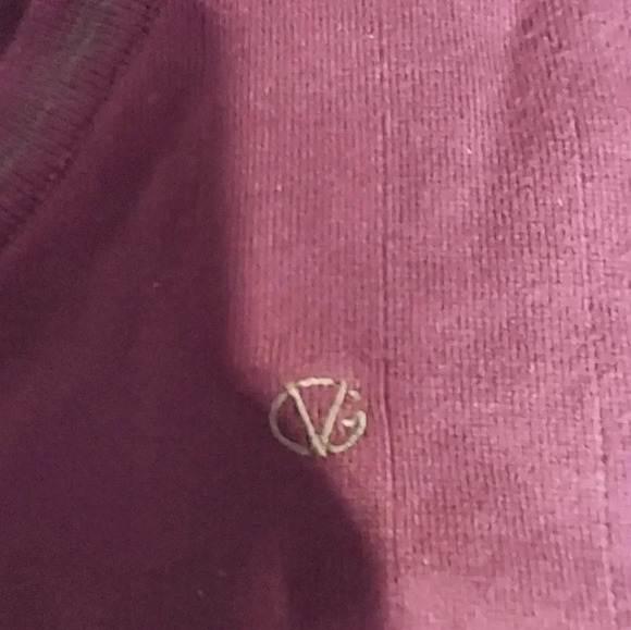 Giovanni Valentino Italy Mens Burgundy Vest Size Medium - Picture 8 of 13